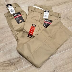 Dickies Men's 874 Original Fit Khaki Work Pants 30x32